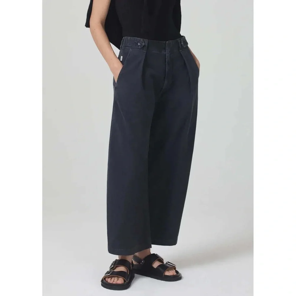 Citizens of Humanity Payton Utility Trousers Washed Black - Picture 6 of 12